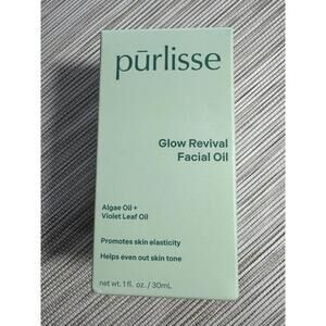 Purlisse Glow Revival Facial Oil 1oz Full Sz New In Sealed Box
